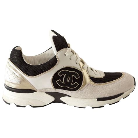 chanel women tennis shoes|used Chanel sneaker shoes.